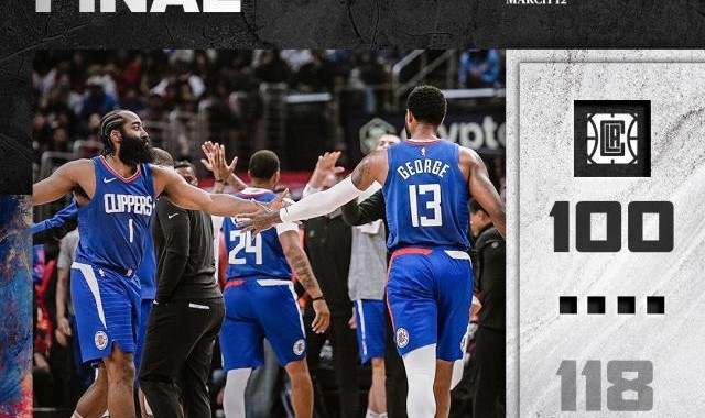 从领先22分到输18分！登椒同时梦游 快艇浪费好局